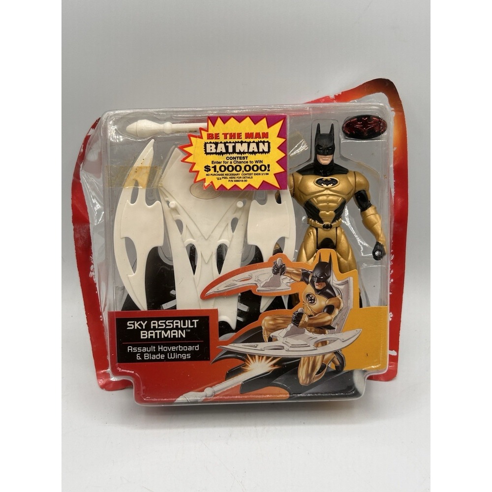 Sky Assault Batman Action Figure 5" Batman & Robin Movie Kenner 1998 Complete